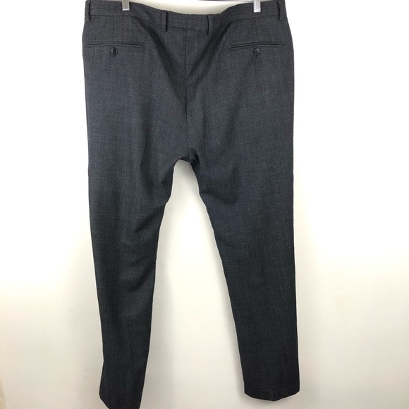 Versace Collection Gray Wool Dress Pants IT 58 US 42 - Picture 2 of 14